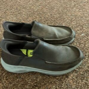 Skechers Black Loafers Slip-Ons Casual Comfort